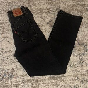 Levi's Dark Denim Trousers